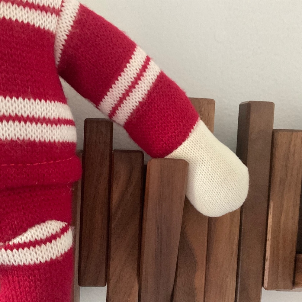 Sock monkey,red and white - Picture 5 of 11